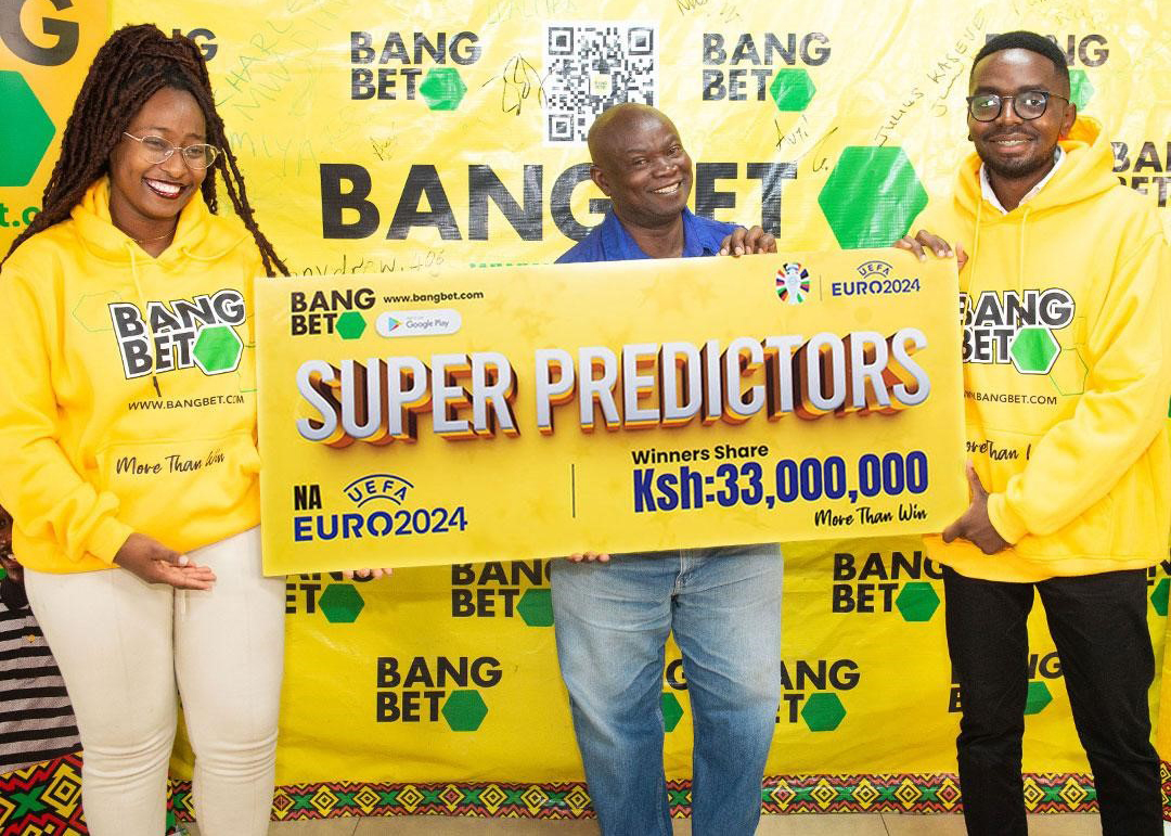 Eight crowned winners in Bangbet’s Euro 2024 Jackpot