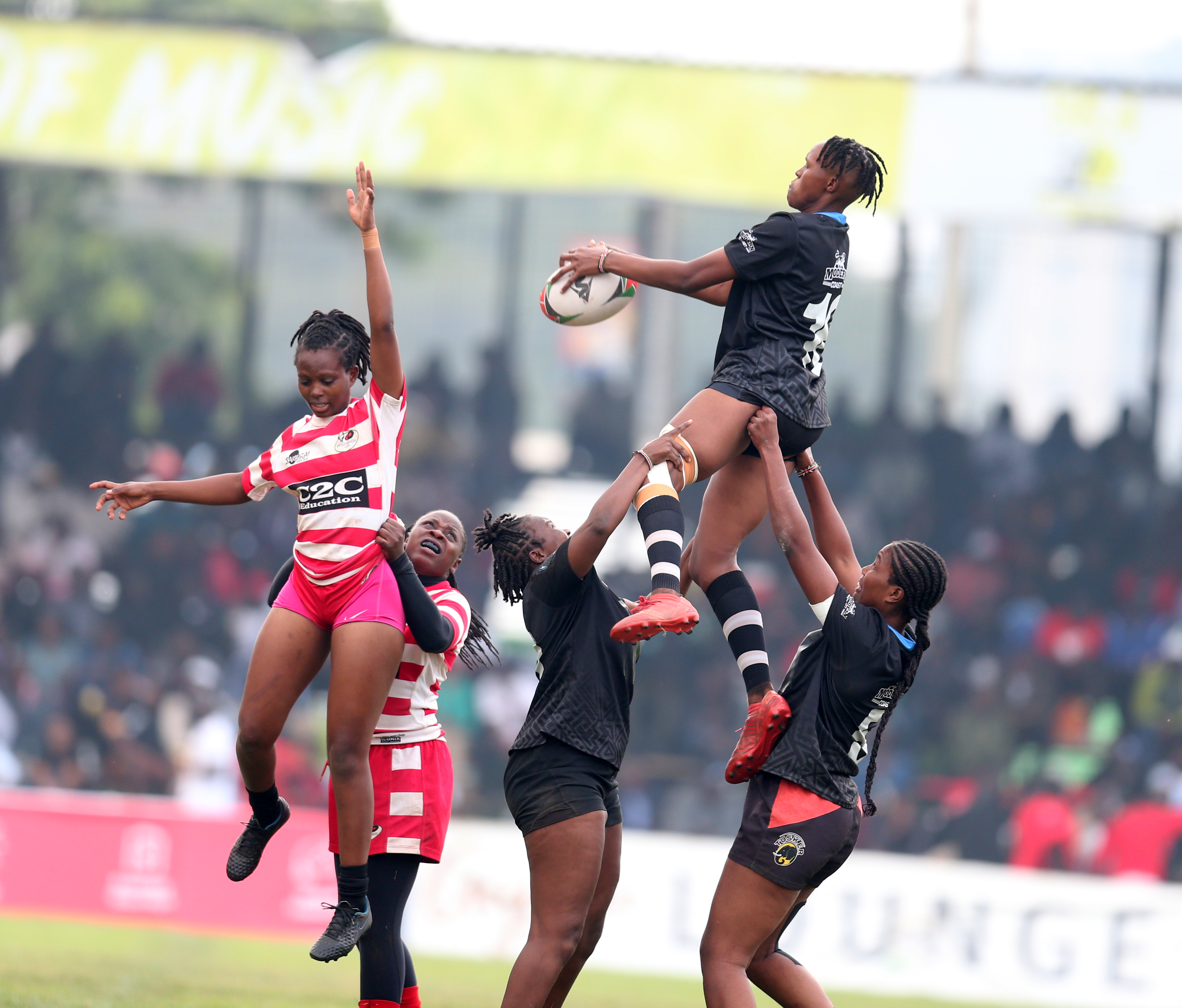 Female rugby youngster over the moon after winning first career silverware