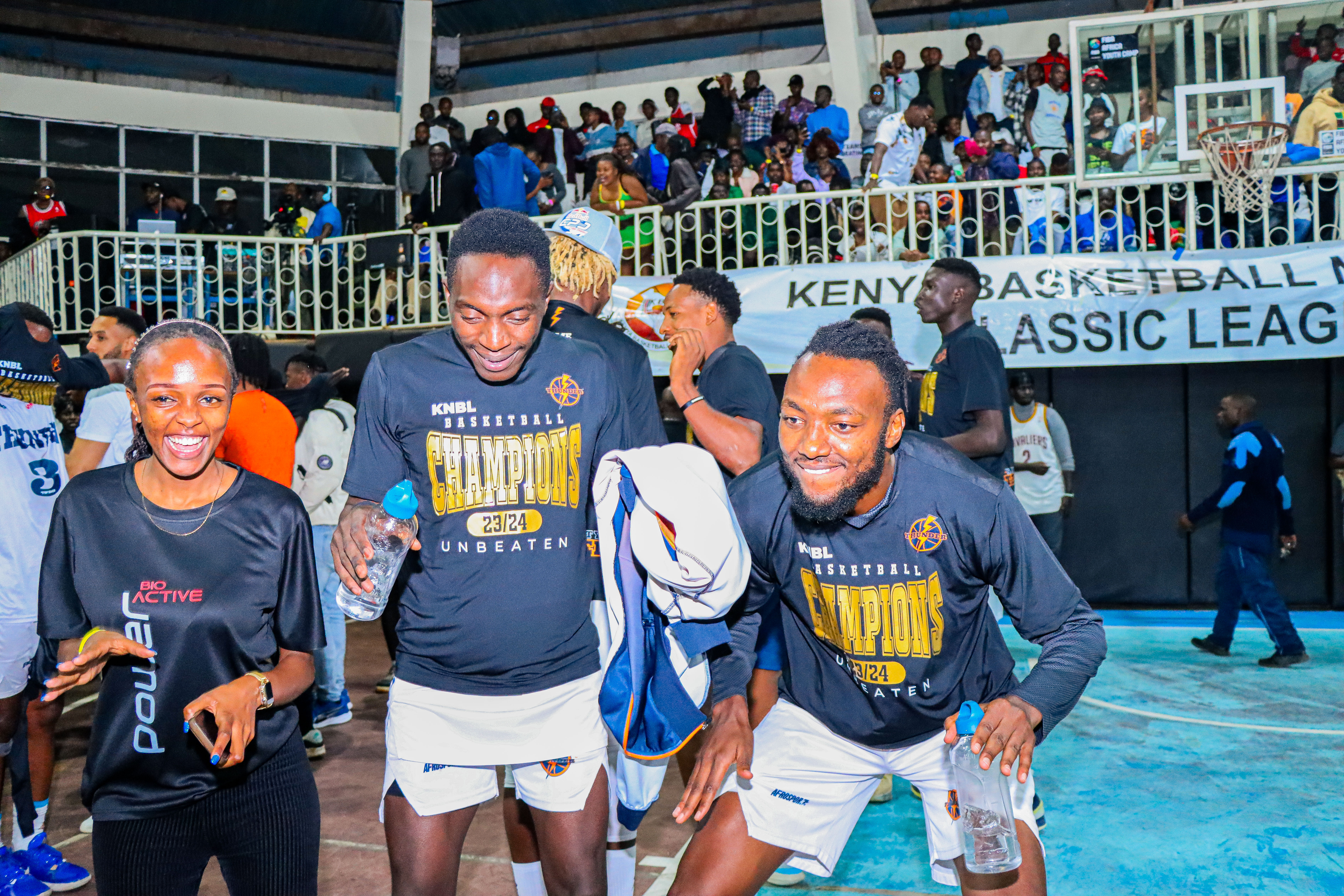 IN PICTURES: How Thunder struck down KPA for first ever league title