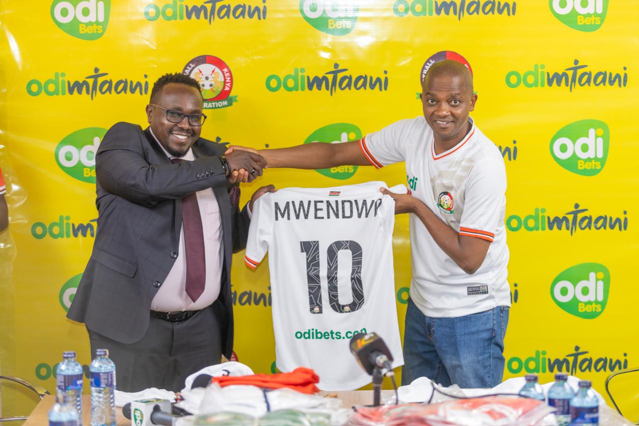 Odibets partners with FKF in give-away for newly launched jerseys