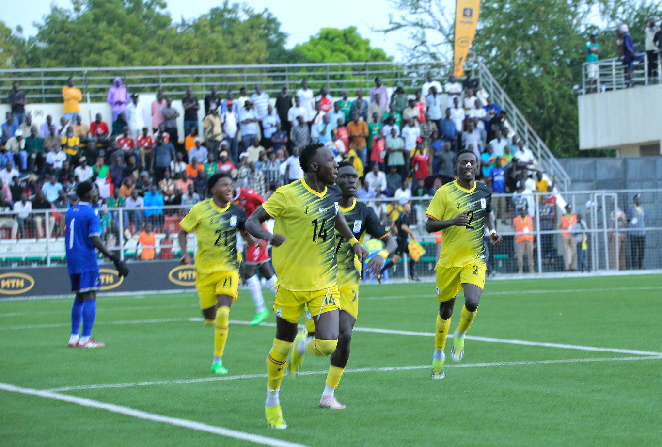 Neighbors Uganda one point away from AFCON qualification