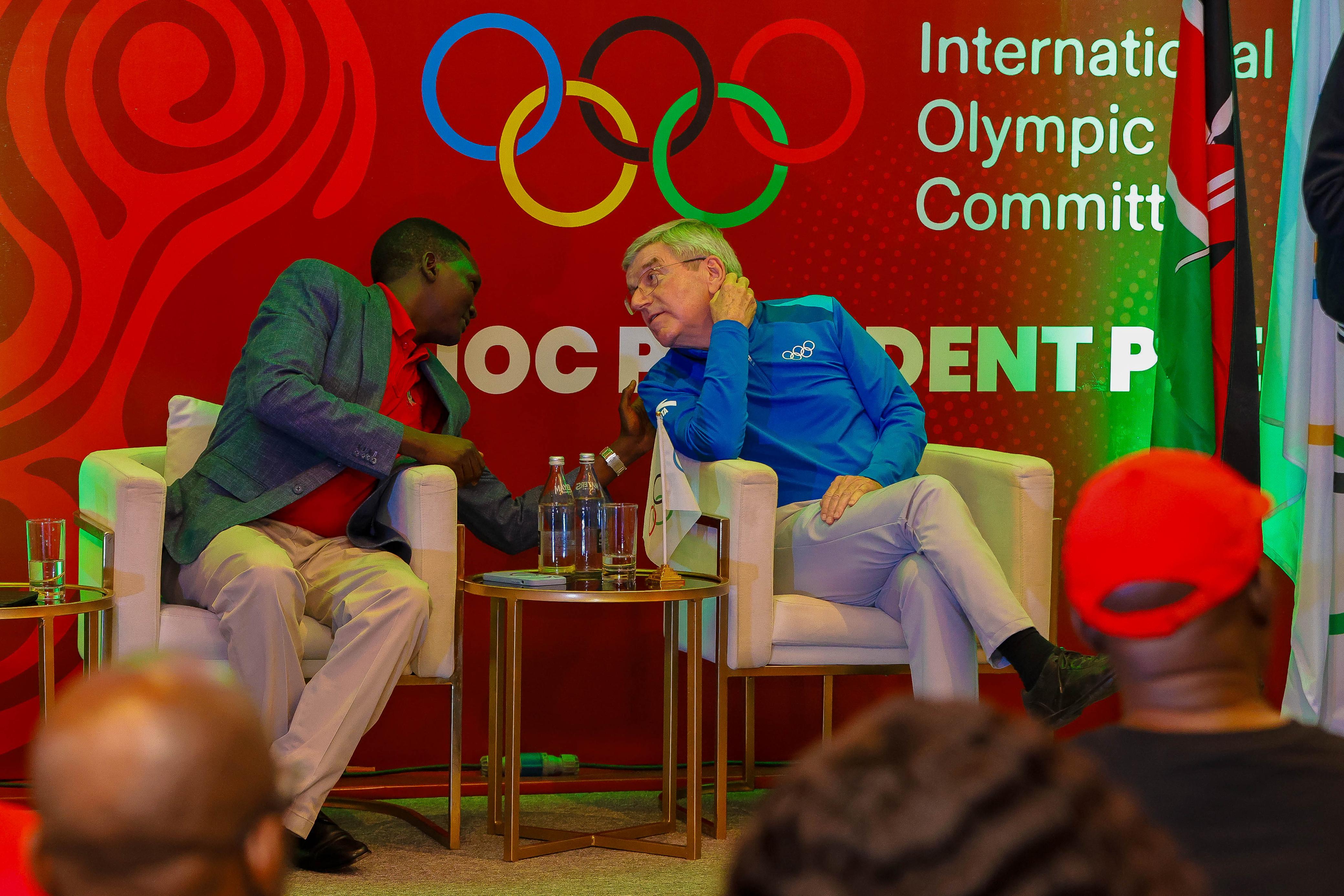 Bach to ask President Ruto for increase in ADAK funding to aid doping fight