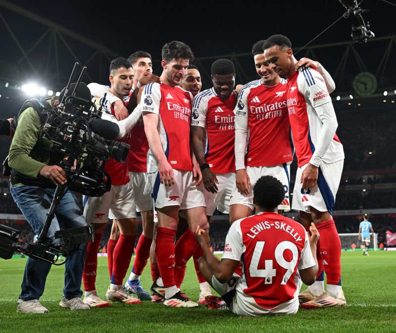 Lewis-Skelly’s push to start in midfield for Arsenal