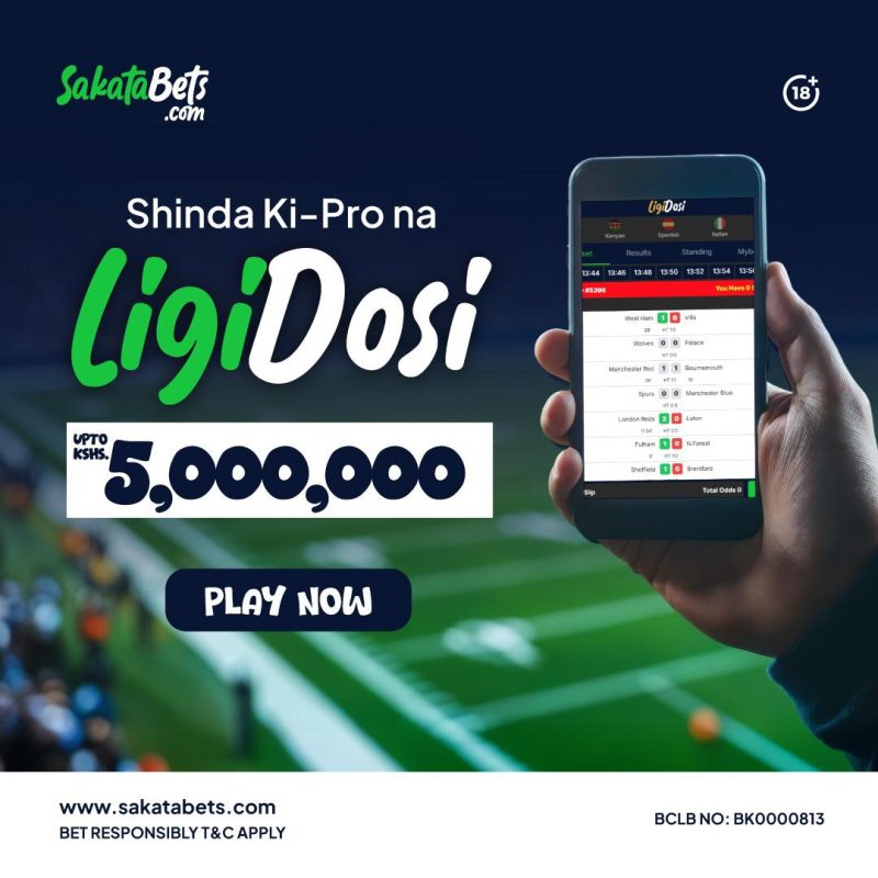 Sakatabets Launches Ligi Dosi, an exciting virtual football experience