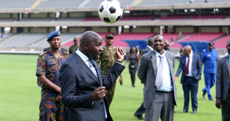 Interior CS Murkomen Assures Security Will Be Beefed Up In CHAN Matches
