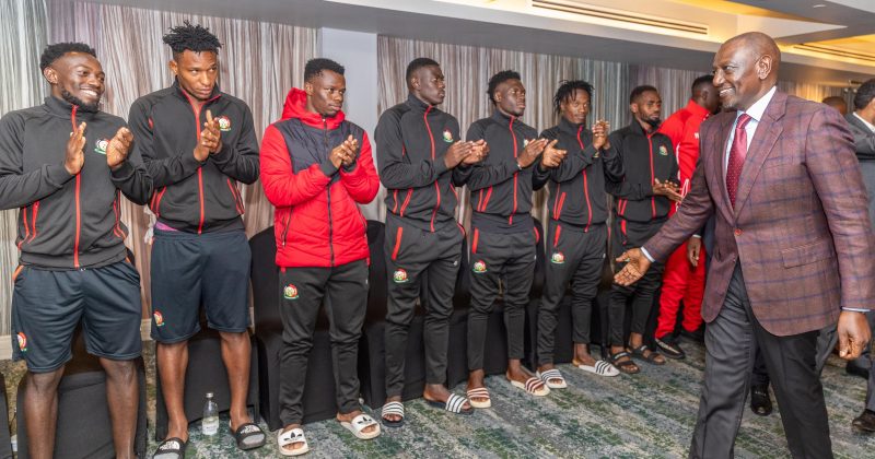 Ruto Says Harambee Stars Must Build from the Bottom as the Road to AFCON 2027 Begins