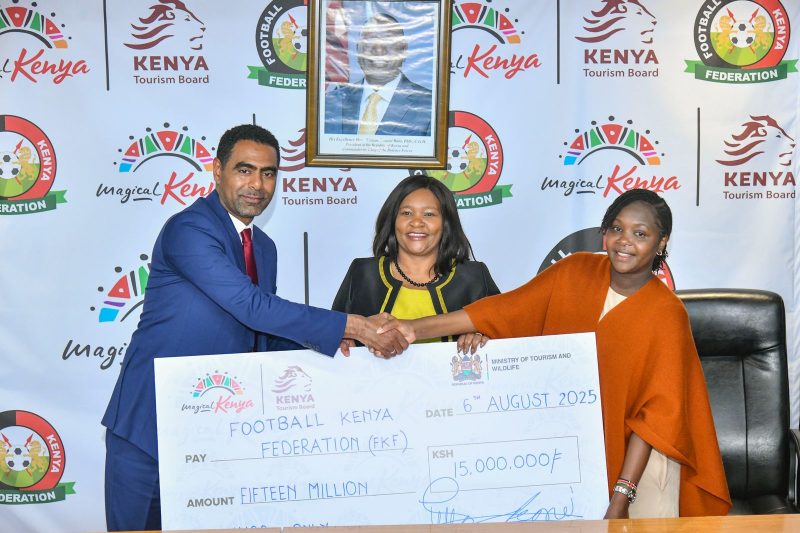 FKF enters into partnership with Tourism Ministry to promote sports