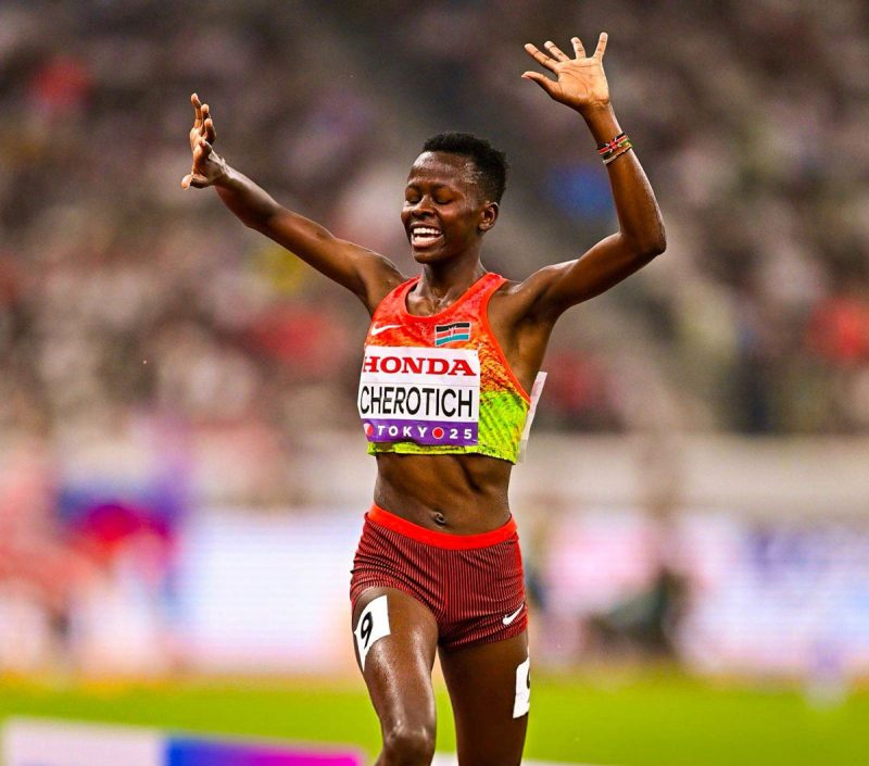 Small girl doing big things! Cherotich cruises to gold medal at Commonwealth Games