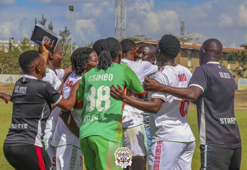 Ulinzi Starlets Edge Police Bullets as head coach Ochieng’ Hails ‘Golden Generation’