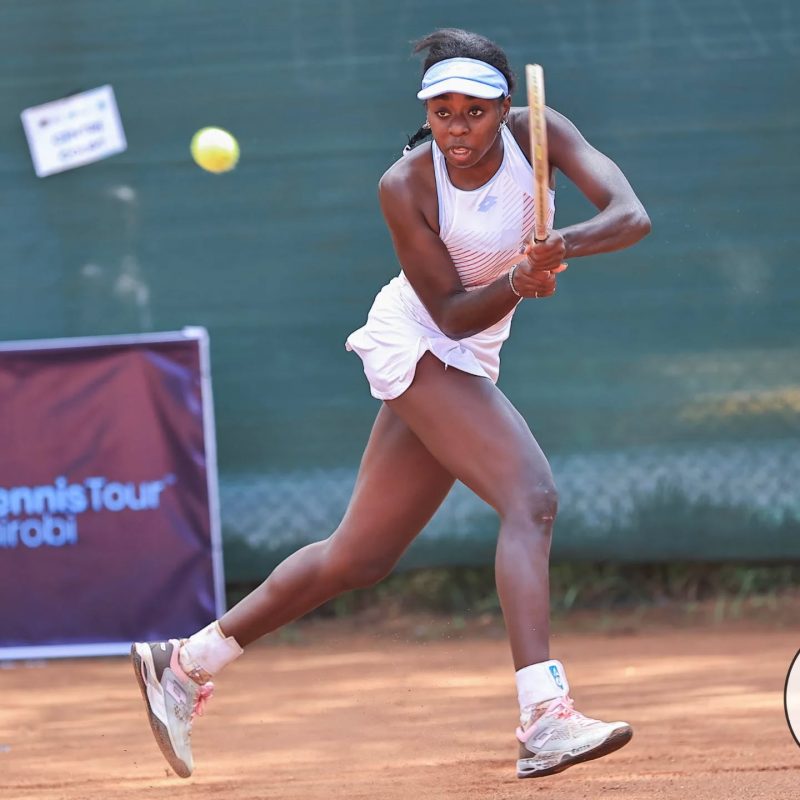 Tennis star Okutoyi launches multimillion funds appeal to further professional career