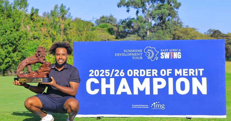 Why Kenyan pro golfer Njoroge Kibugu gave up on playing basketball
