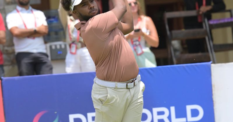 Coming back strong: Youngster Kibugu off to great start at Magical Kenya Open final round