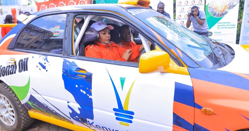 Top Female Rally Star Sheghu Receives Kenya Power Boosts Ahead of WRC Safari