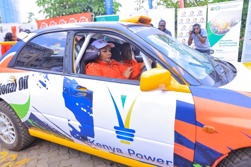 Top Female Rally Star Sheghu Receives Kenya Power Boosts Ahead of WRC Safari