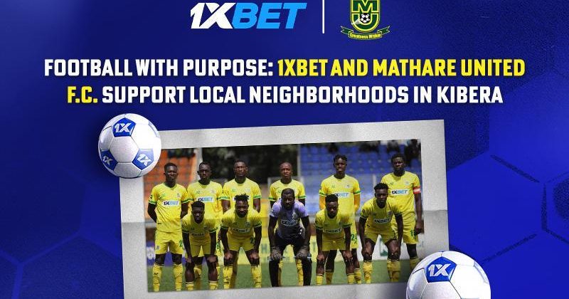 Mathare United And 1xBet Host Charity Match Supporting Grassroots Football in Kibera