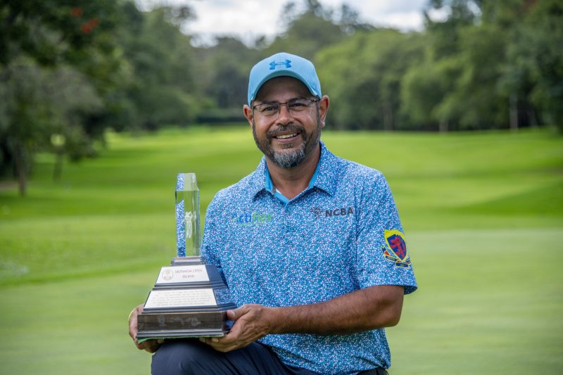 Sandhu Claims NCBA Muthaiga Open Title as competition for Amateur Golf Series title hots up