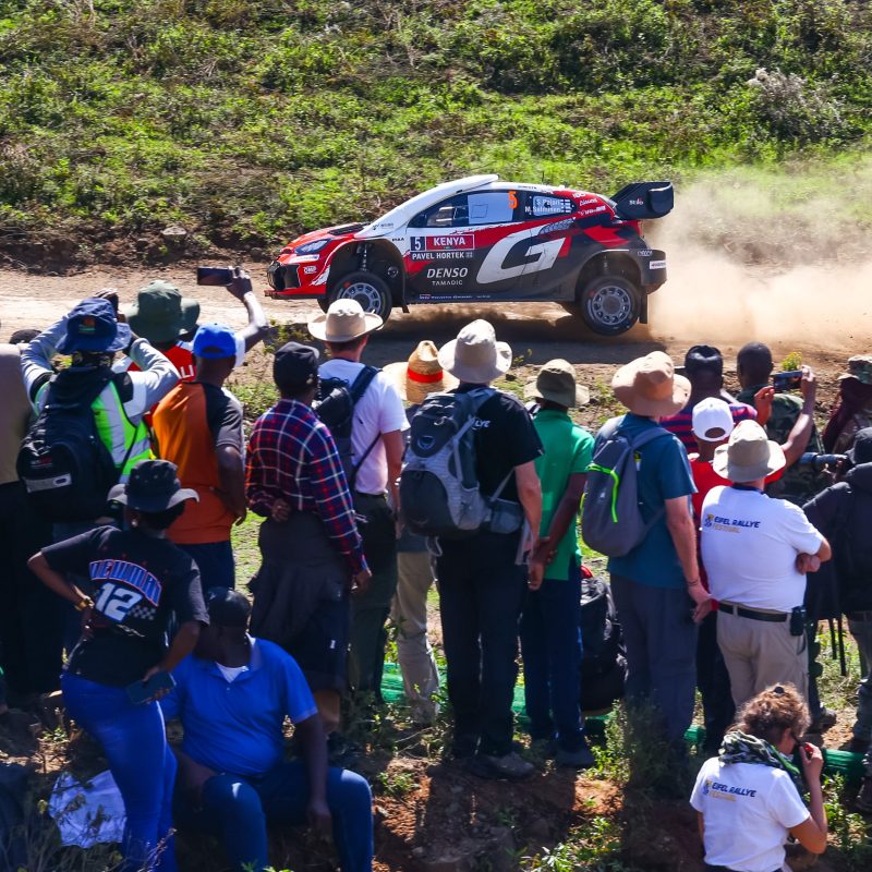 Toyota youngster Pajari grabs back-to-back wins on Day Two of Safari Rally