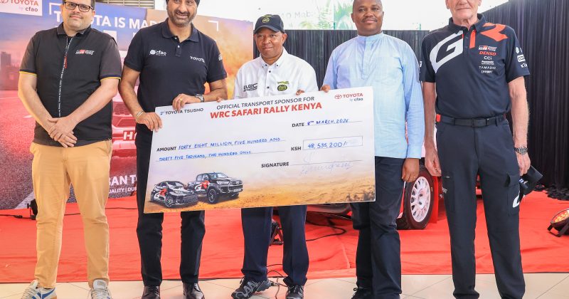 CFAO Mobility Kenya Commits KES 48.5 million to WRC Safari Rally