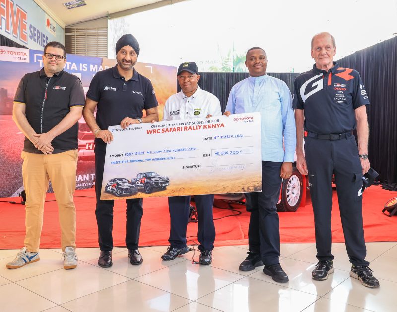 CFAO Mobility Kenya Commits KES 48.5 million to WRC Safari Rally