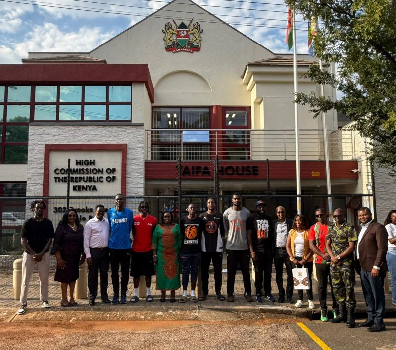 High Commission Of Kenya In South Africa Hosts Nairobi City Thunder Ahead Of Petro de Luanda Clash In BAL6