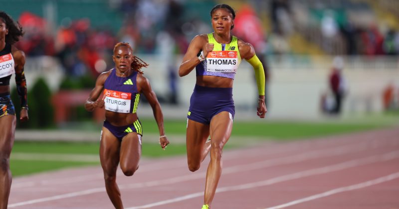Triple Olympic Champion Gabby Thomas Dominates KipKeino Classic Continental Tour