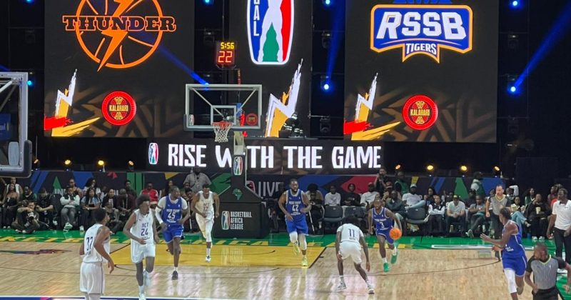 Nairobi City Thunder Ends RSSB Tigers Unbeaten Run To Finish Strong At BAL Kalahari Conference