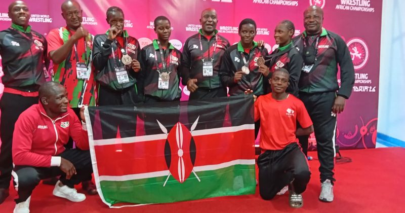 Kenya Bags Four Medals On Day One As Africa Wrestling Championship Starts In Egypt
