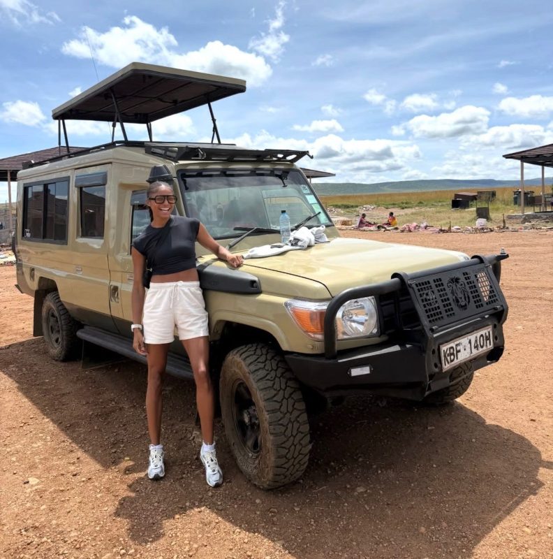 ‘I Love The Energy’ — Tripple Olympic Champ Gabby Thomas Hails Kip Keino Classic, Soaks Up Kenya On Maasai Mara Safari