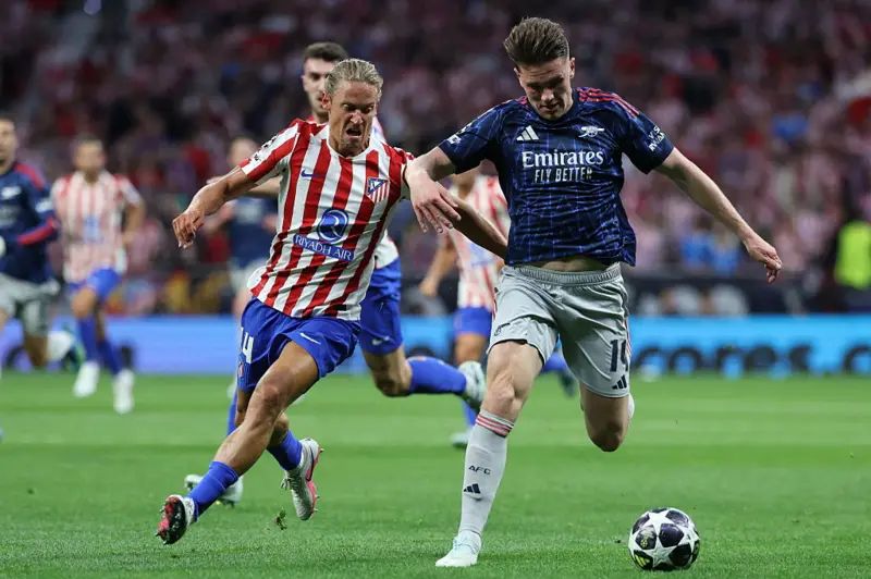All To Play For At Emirates After Atletico, Arsenal Draw In Madrid Champions League Semi
