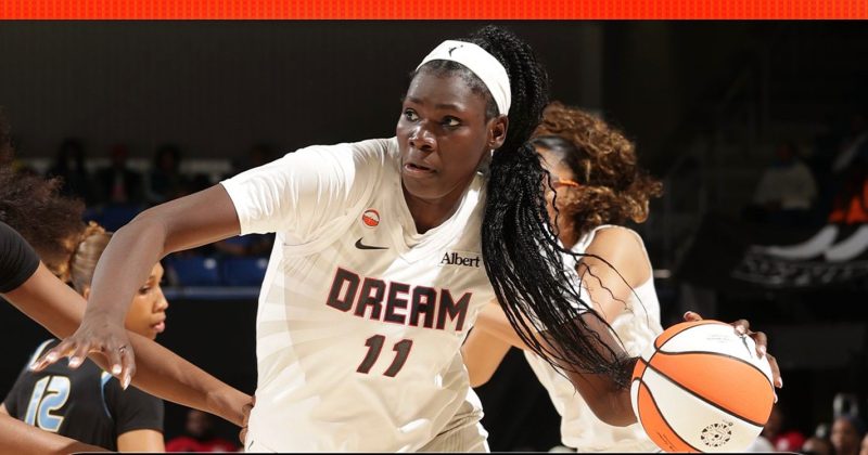 The Dream Debut: Madina Okot Ignites WNBA with Double-Double in Preseason Opener