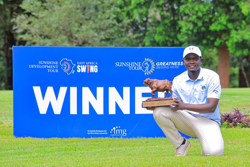 Nsanzuwera Wins Sunshine Development Tour Season Opener in Thika