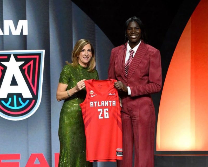 Kenya’s Madina Okot Picked By Atlanta Dream in WNBA Draft First Round