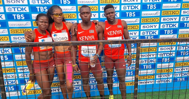 Heartbreak for Kenya as relay team fall short in Botswana
