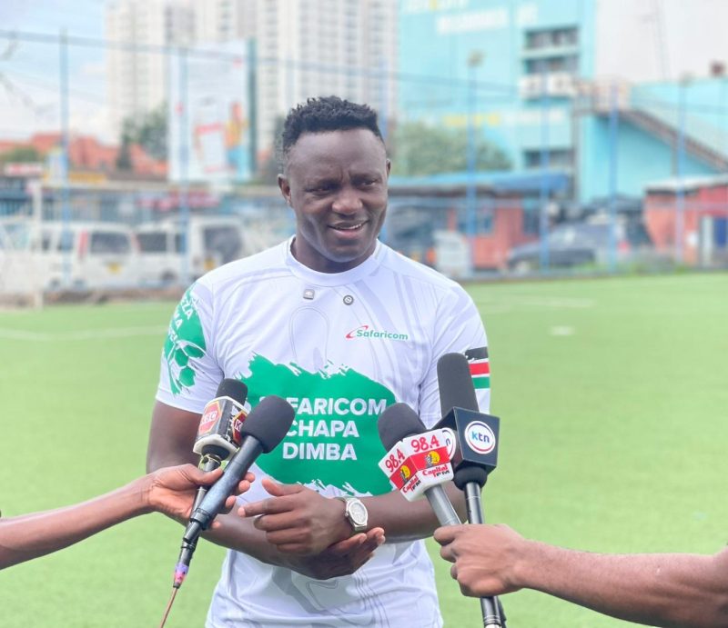 Trailblazing Wanyama Shines A Light On Safaricom Chapa Dimba, Urges Youngsters To Aim For The Stars